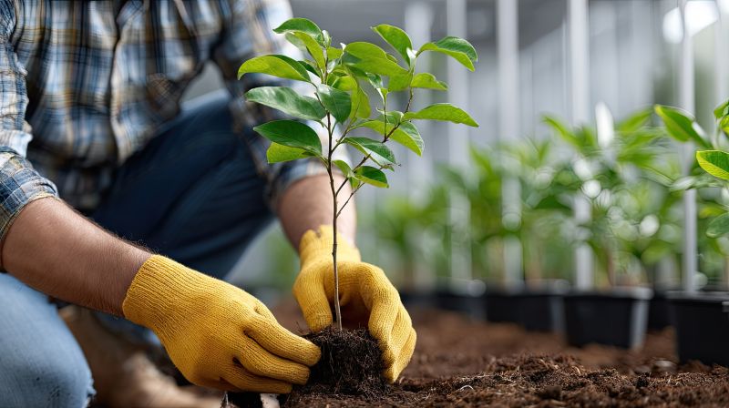 Cherry Tree Planting in Ventura County, CA